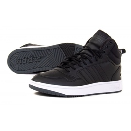 Adidas Hoops 3.0 Mid Wtr GZ6679 Schuhe schwarz 1