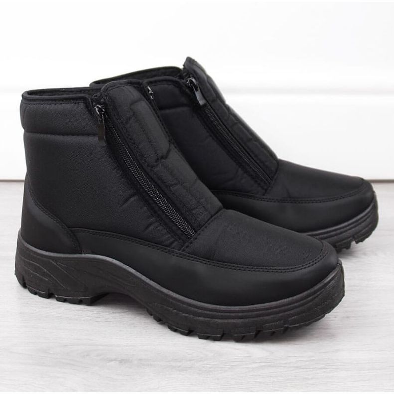 News M EVE439 schwarze isolierte Schneestiefel 1