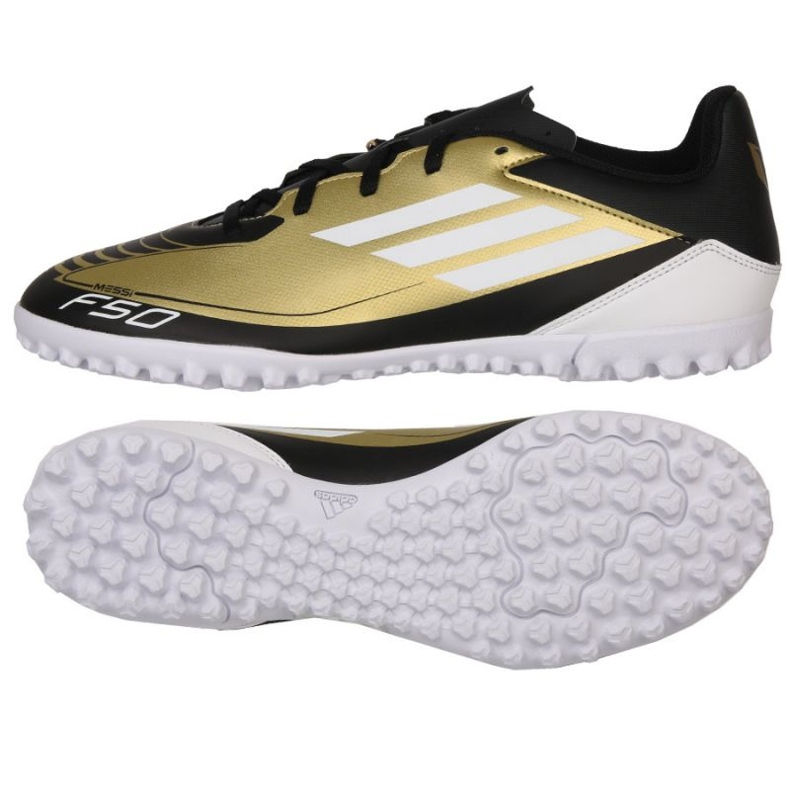 Adidas F50 Club Messi Tf M IG9330 Schuhe golden 1