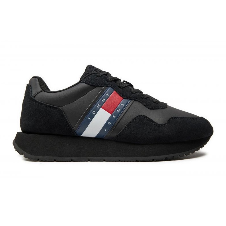 Tommy Hilfiger Modern Runner EM0EM01316BDS Schuhe schwarz 1