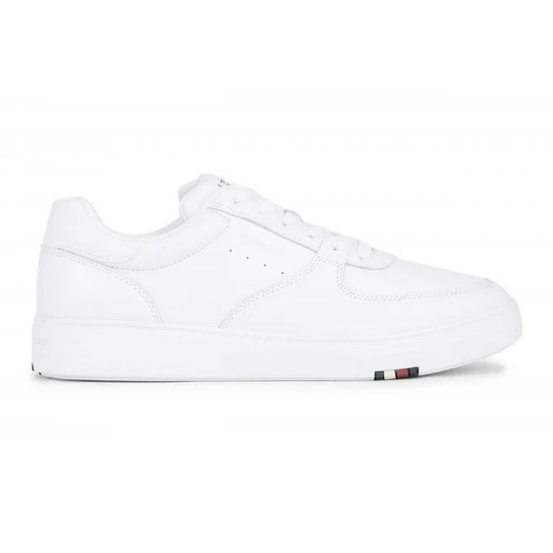 Tommy Hilfiger Modern Cup Corporate Lth M Schuhe FM0FM04941YBS weiß 1