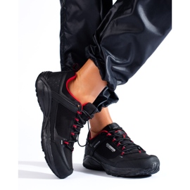 Damen Trekkingschuhe SOFTSHELL Outdoor DK 1096 schwarz 1