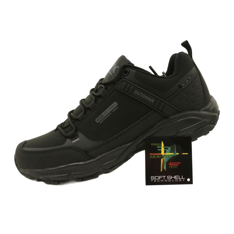 SOFTSHELL DK Herren Trekkingschuhe Schwarz 5