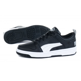 Puma Rebound Layup Lo Sl Jr 370490 02 schwarz 1
