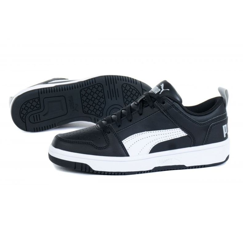 Puma Rebound Layup Lo Sl Jr 370490 02 schwarz 1