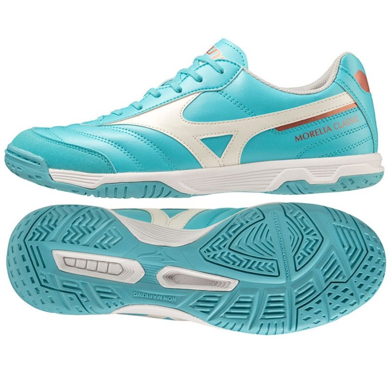 Mizuno Morelia Sala Classic In Q1GA230225 Schuhe blau 1