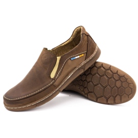 Olivier Herren Slipper 283GT braun 4