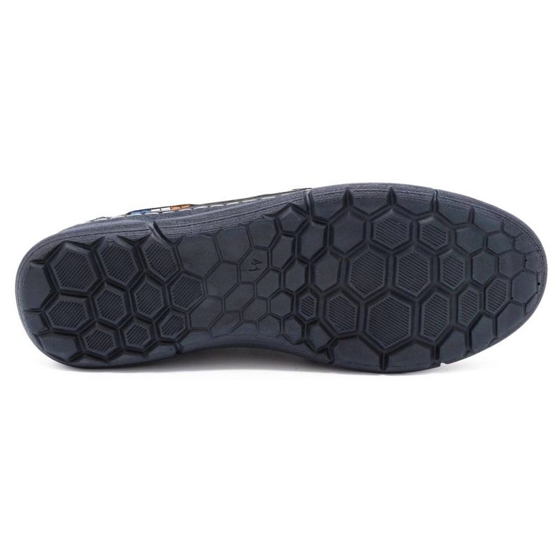 Olivier Herren Slipper 283GT marineblau 1