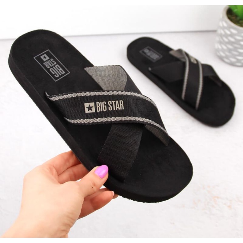Big Star W INT1988B Flip-Flops, schwarz 2