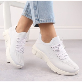 Potocki WOL242B Sportschuhe, weiß 1