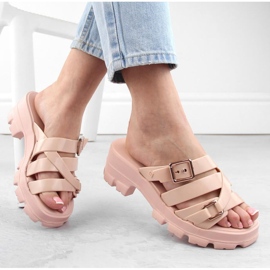 Zaxy duftende nackte High-Heel-zehenstegsandalen W NN285044 INT2009B beige 1