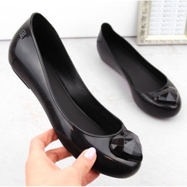 Bequeme, duftende Ballerinas Zaxy W INT2007B, schwarz 2