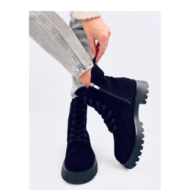 Franti Schwarze Chelsea-Schnürstiefel – Inello 2