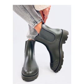 Grüne Chelsea-Stiefel 2
