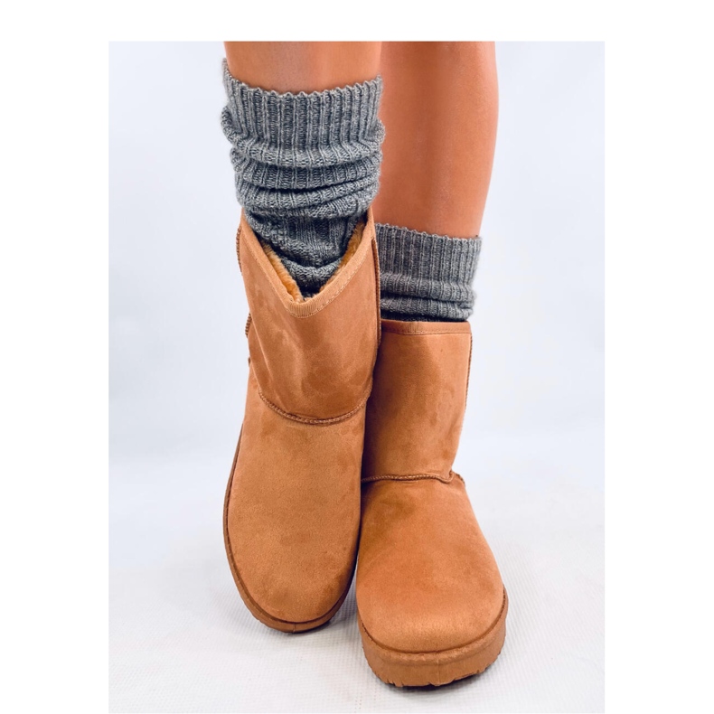 Klassische Delaney Camel-Schneestiefel – Inello braun 2