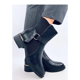 Grain-Stiefel für schwarze Damen 1