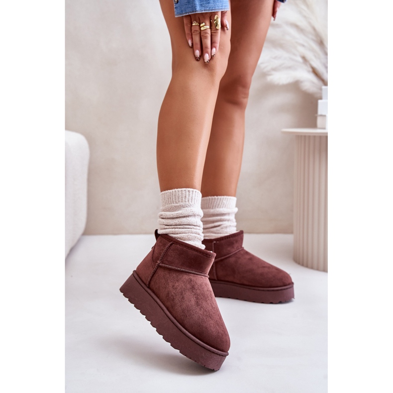 Schneestiefel Modell 20216-4H Dunkelbraun 1