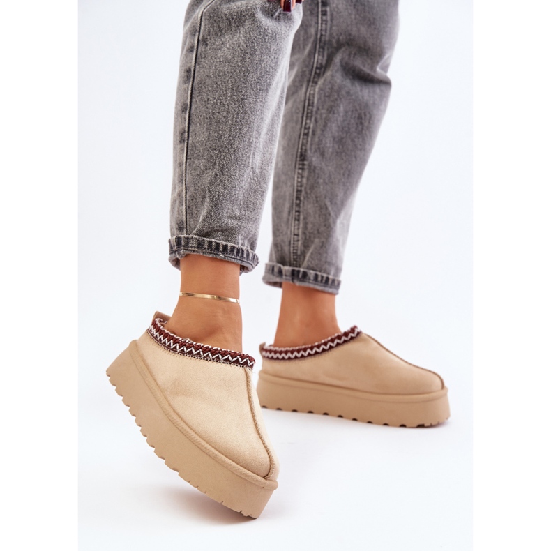 Schneestiefel Modell VL242P Dunkelbeige 1