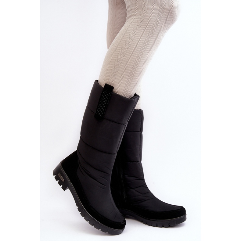 Progress PROGJ-22-136 Schwarze Schneestiefel 1