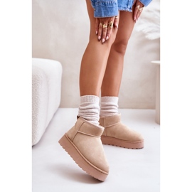 Schneestiefel Modell 20216-4C Beige 1