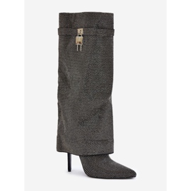 Modell C-337 Schwarze Stiefel 2