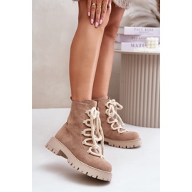 Stiefel Modell NS539P Beige 1