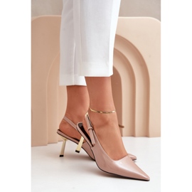 High Heels Modell CH878 Beige 1