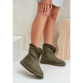 Schneestiefel Modell 6433 Dunkelgrün 1