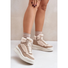 Lee Cooper LCJ-24-47-3146 Beige Sportschuhe 1