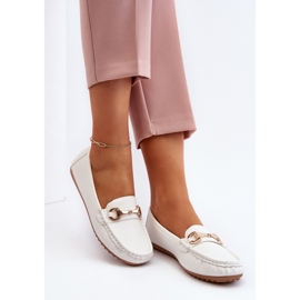 Mokassins Modell NN22-991 Weiß 1