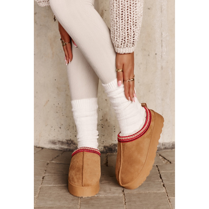 Modell 20219-4B Kamel-Schneestiefel braun 1