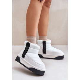 D.Franklin DFSH371011 Weiße Schneestiefel 1