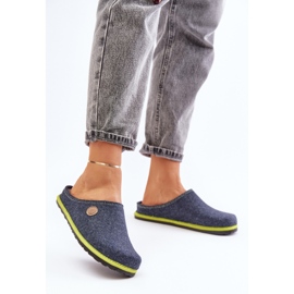 Inblu CS000039 Marineblaue Hausschuhe 1