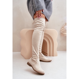 Modell A26 Beige Stiefel 1