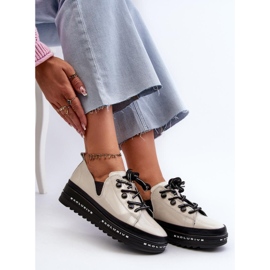 S. BARSKI S.Barski LR620 Beige Schuhe - 1