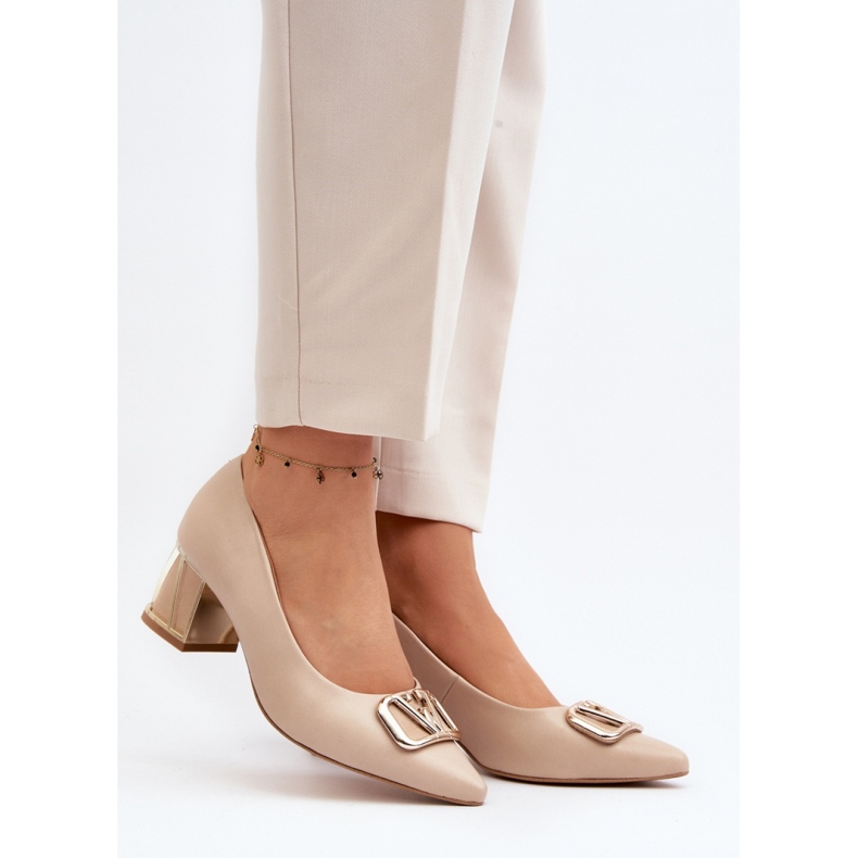 Laura Messi 2740/248-829 Beige Pumps 1