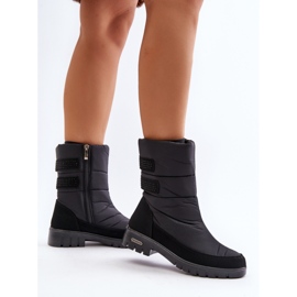 Progress PROGJ-21-16 Schwarze Schneestiefel 1