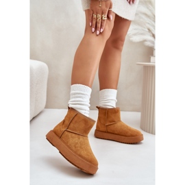 Schneestiefel Modell 24BT26-7408 Camel braun 1