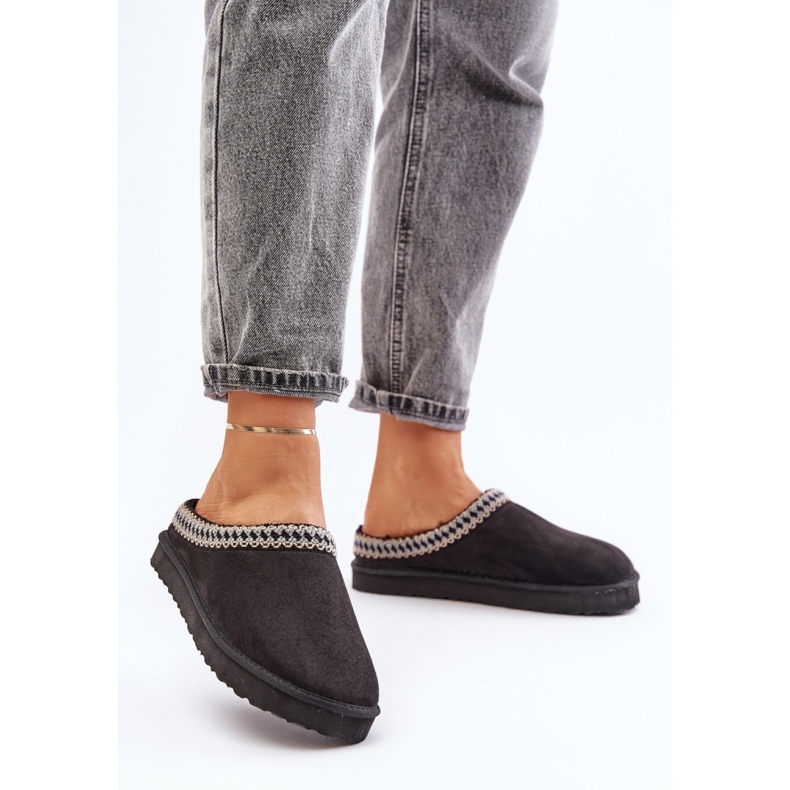 Inblu FX000021 Schwarze Hausschuhe 1