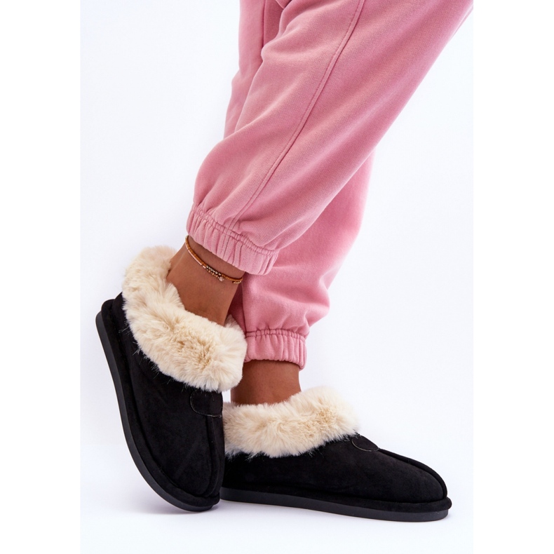 Hausschuhe Modell EV-58 Schwarz 2