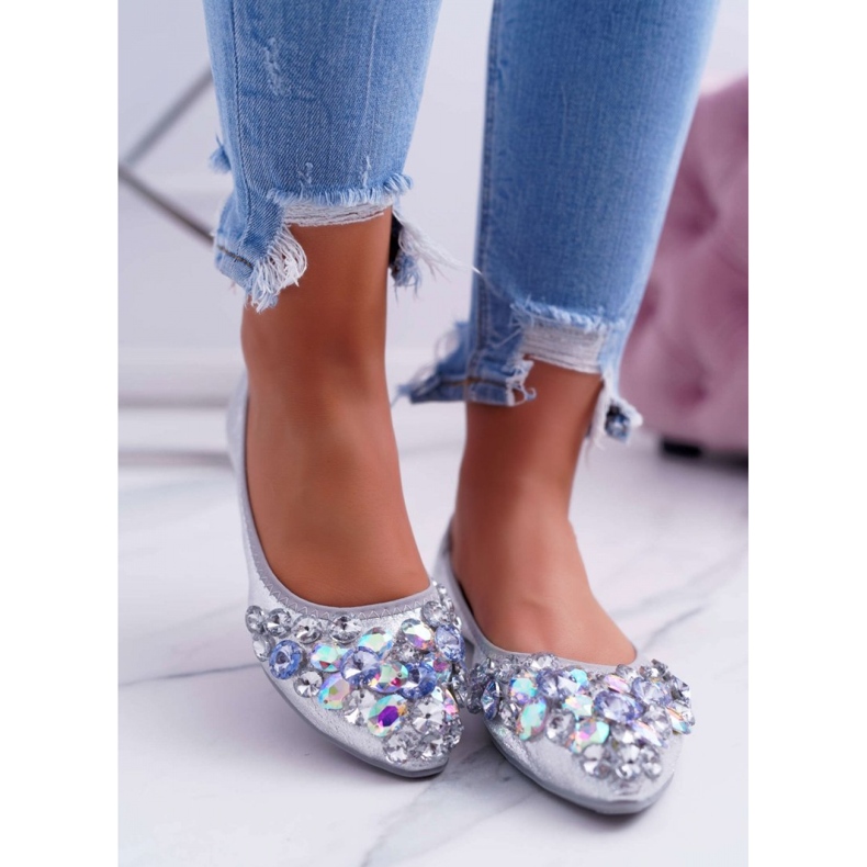 Ballerinas Modell C87 Silber silber- 1