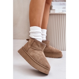 Schneestiefel Modell 24BT26-7368 Beige 1