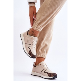 Sportschuhe Modell US6 Beige/Braun 1