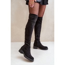 Modell LQ-99 Schwarze Stiefel 1