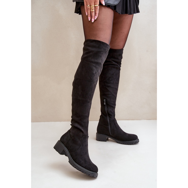 Modell LQ-99 Schwarze Stiefel 1