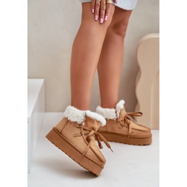 Modell 20209-4B Kamel-Schneestiefel braun 1