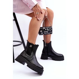 Chelsea-Stiefel Modell 60453 Schwarz 2