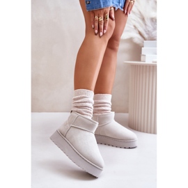 Schneestiefel Modell 20216-4E Hellgrau 1