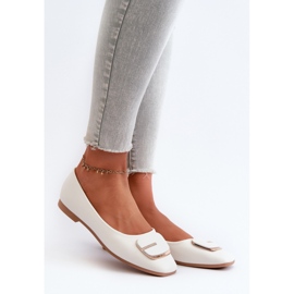 Ballerinas Modell ZA37 Weiß 1