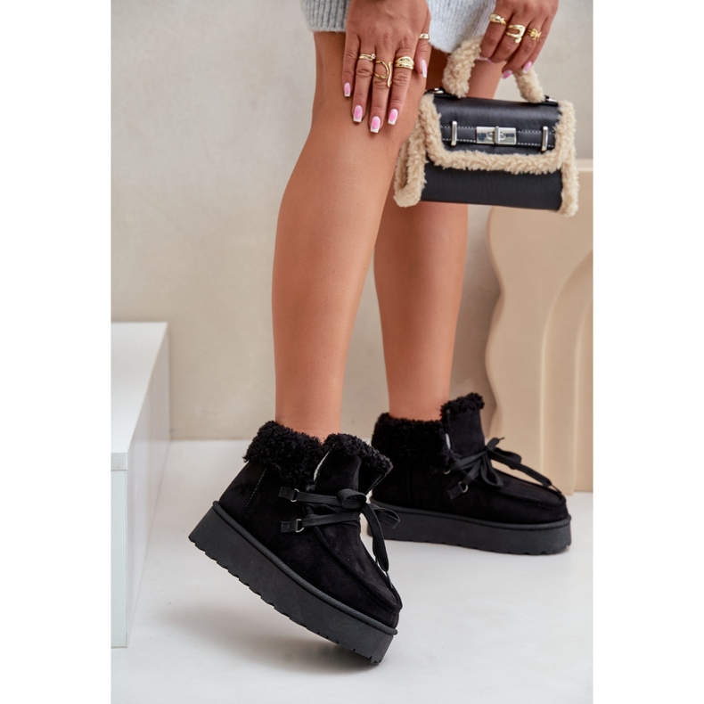 Schneestiefel Modell 20209-4A Schwarz 1